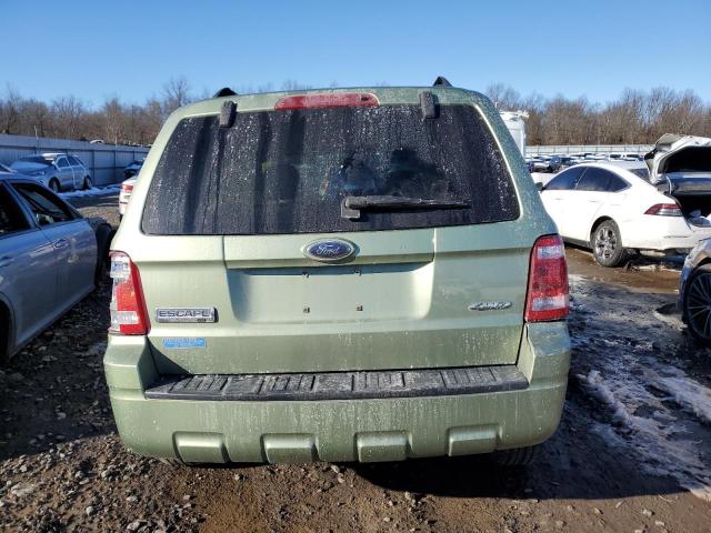 1FMCU931X8KD08573 - 2008 FORD ESCAPE XLT GREEN photo 6