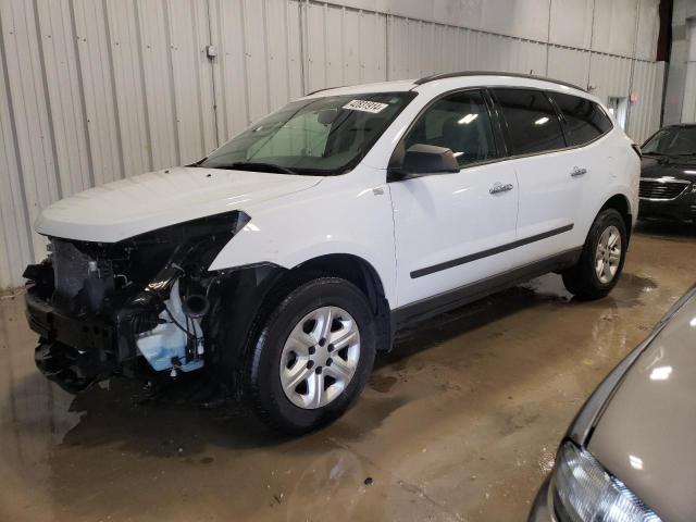 1GNKVFED0GJ122703 - 2016 CHEVROLET TRAVERSE LS WHITE photo 1