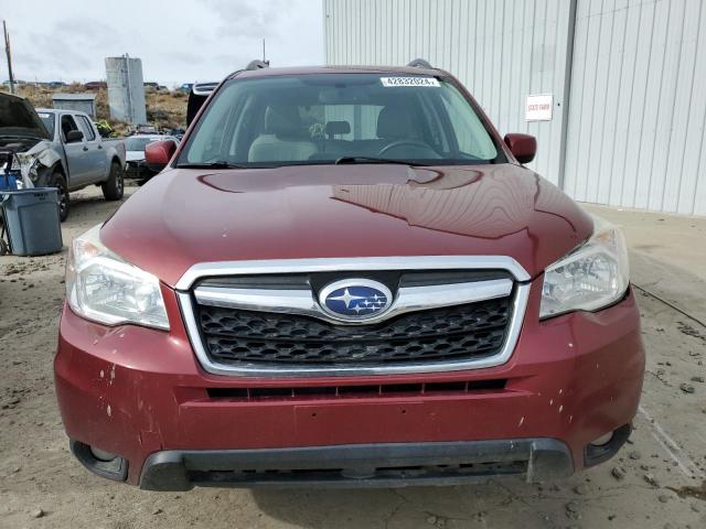 JF2SJAHC6FH569506 - 2015 SUBARU FORESTER 2.5I LIMITED MAROON photo 5