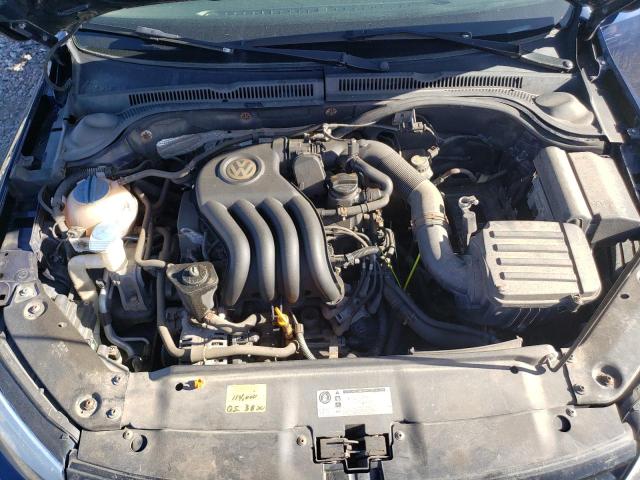 3VW1K7AJ9CM339305 - 2012 VOLKSWAGEN JETTA BASE BLUE photo 11