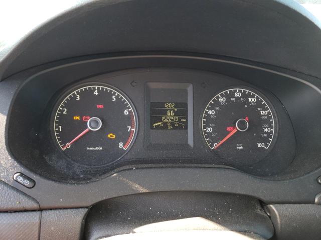 3VW1K7AJ9CM339305 - 2012 VOLKSWAGEN JETTA BASE BLUE photo 9