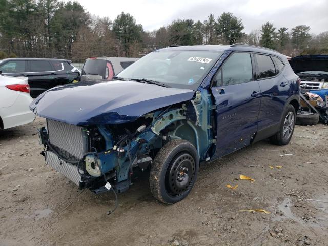 3GNKBHR40PS149753 - 2023 CHEVROLET BLAZER 2LT BLUE photo 1