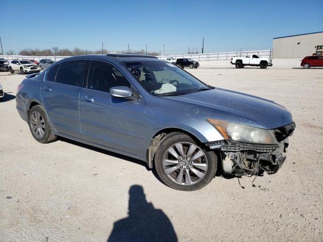 1HGCP2F84BA112283 - 2011 HONDA ACCORD EXL TURQUOISE photo 4