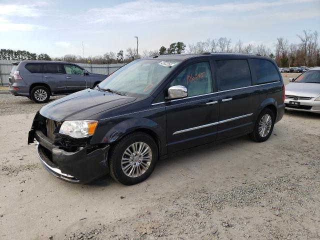 2A4RR6DG0BR764201 - 2011 CHRYSLER TOWN & COU LIMITED CHARCOAL photo 1