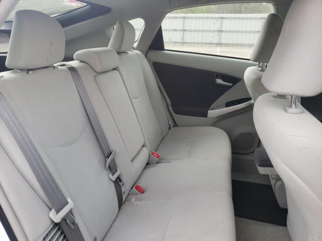 JTDKN3DU7B0321478 - 2011 TOYOTA PRIUS WHITE photo 10