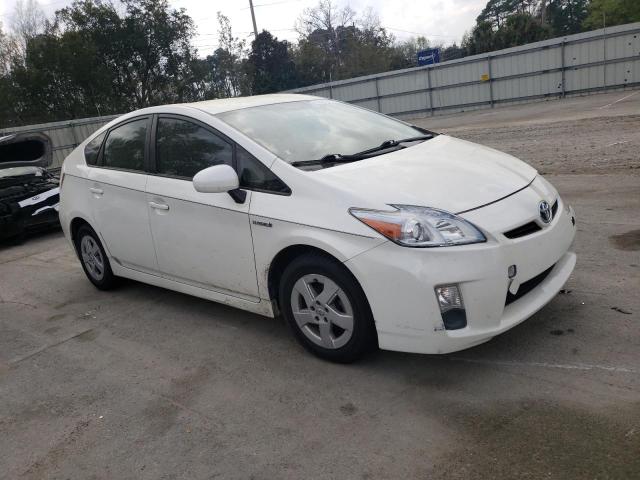 JTDKN3DU7B0321478 - 2011 TOYOTA PRIUS WHITE photo 4