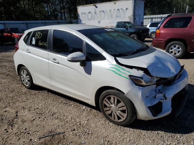 3HGGK5H5XFM759090 - 2015 HONDA FIT LX WHITE photo 4