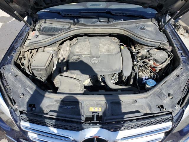 4JGDA5HB7HA894128 - 2017 MERCEDES-BENZ GLE 350 4MATIC BLUE photo 12