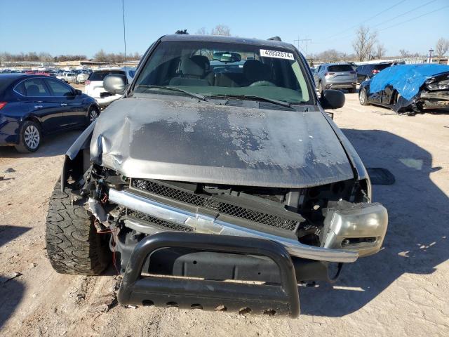 1GNDT13S052341784 - 2005 CHEVROLET TRAILBLAZE LS GRAY photo 5