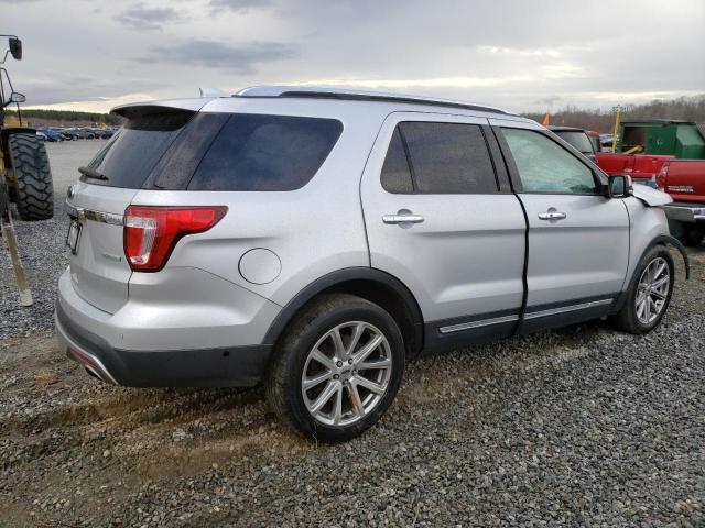 1FM5K7FH9GGC29912 - 2016 FORD EXPLORER LIMITED SILVER photo 3