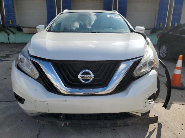 5N1AZ2MG6FN208484 - 2015 NISSAN MURANO S WHITE photo 5