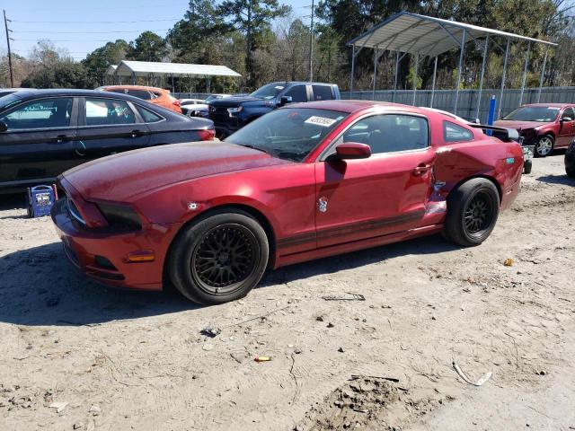 1ZVBP8AM9E5240370 - 2014 FORD MUSTANG BURGUNDY photo 1