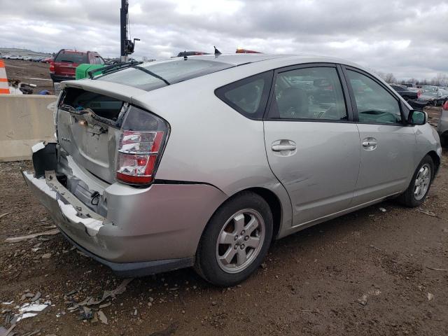 JTDKB20U253017423 - 2005 TOYOTA PRIUS SILVER photo 3