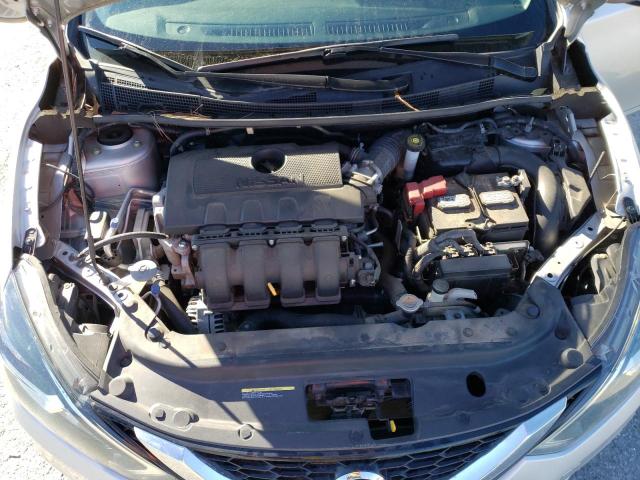 3N1AB7AP4KY447672 - 2019 NISSAN SENTRA S SILVER photo 11