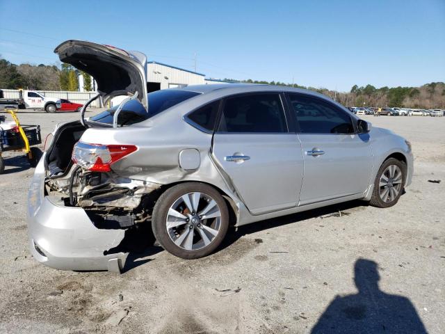 3N1AB7AP4KY447672 - 2019 NISSAN SENTRA S SILVER photo 3