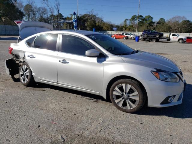 3N1AB7AP4KY447672 - 2019 NISSAN SENTRA S SILVER photo 4