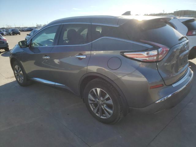 5N1AZ2MH1JN161950 - 2018 NISSAN MURANO S GRAY photo 2