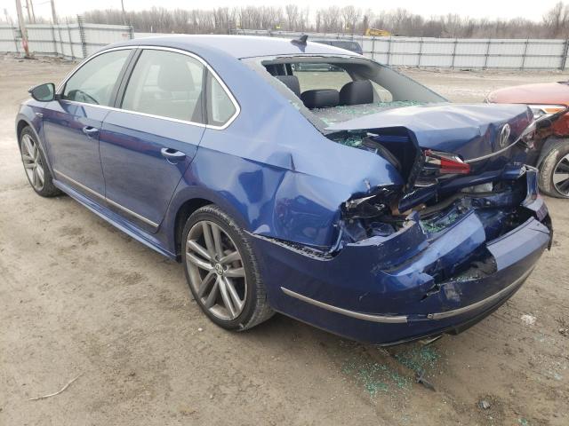 1VWDT7A3XHC070199 - 2017 VOLKSWAGEN PASSAT R-LINE Mavi foto 2