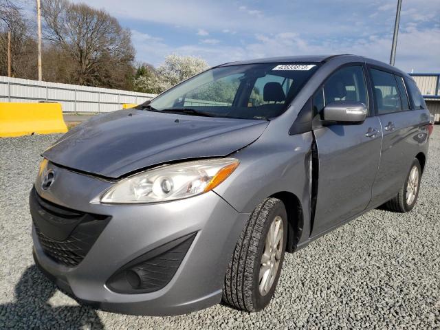 JM1CW2BL5E0170277 - 2014 MAZDA 5 SPORT GRAY photo 1