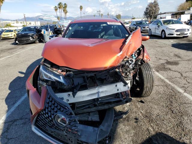 JTHX3JBH1M2036853 - 2021 LEXUS UX 200 ORANGE photo 5