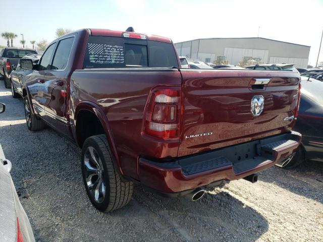 1C6SRFHM4LN249490 - 2020 RAM 1500 LIMITED BURGUNDY photo 2