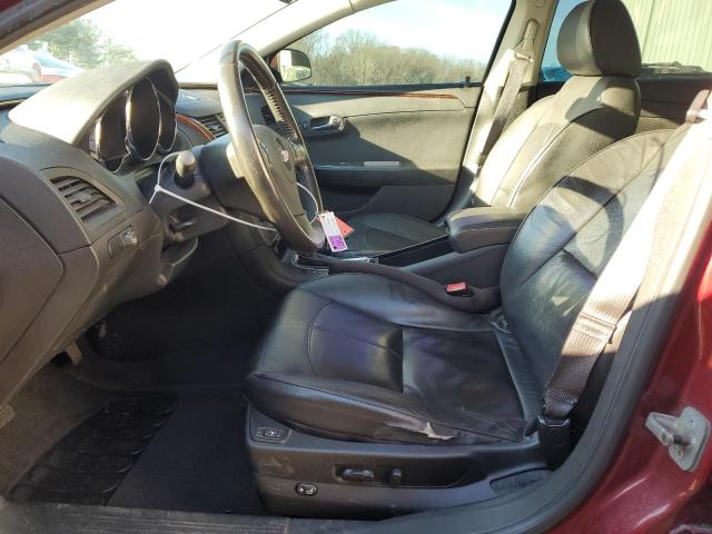1G1ZE5E70BF100099 - 2011 CHEVROLET MALIBU LTZ წითელი ფოტო 7