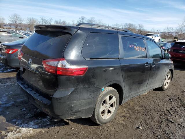 5TDKK3DCXFS589072 - 2015 TOYOTA SIENNA LE BLACK photo 3