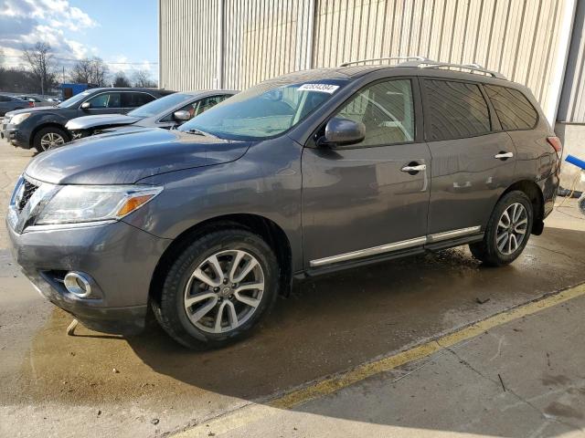 5N1AR2MMXDC627694 - 2013 NISSAN PATHFINDER S GRAY photo 1