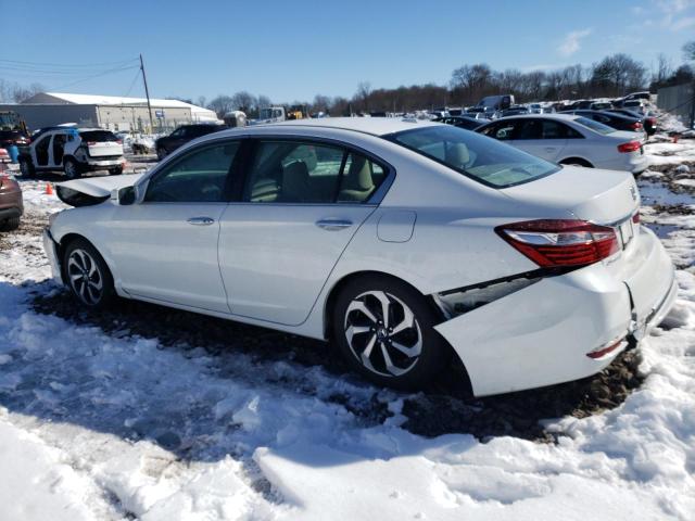 1HGCR3F07GA000661 - 2016 HONDA ACCORD EXL WHITE photo 2