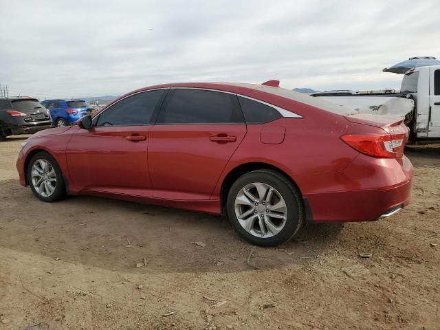 1HGCV1F18LA029654 - 2020 HONDA ACCORD LX RED photo 2