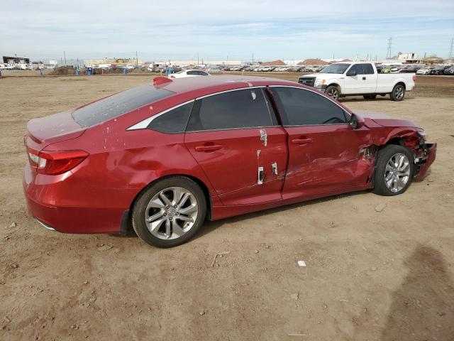 1HGCV1F18LA029654 - 2020 HONDA ACCORD LX RED photo 3