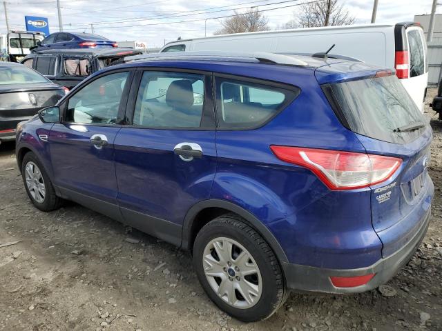 1FMCU0F78EUB97081 - 2014 FORD ESCAPE S BLUE photo 2