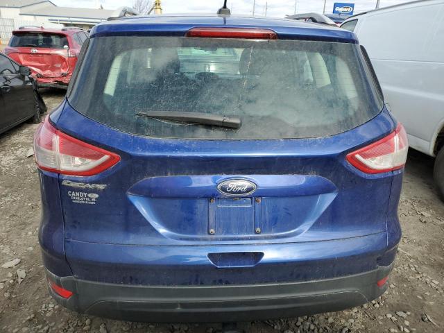 1FMCU0F78EUB97081 - 2014 FORD ESCAPE S BLUE photo 6