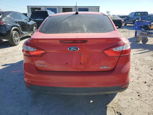 1FADP3F2XEL230342 - 2014 FORD FOCUS SE RED photo 6