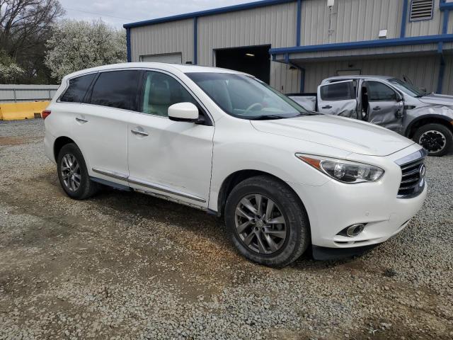 5N1AL0MN8DC311824 - 2013 INFINITI JX35 WHITE photo 4