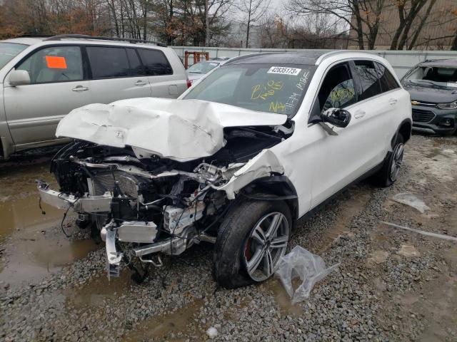 W1N0G8EB4MF877901 - 2021 MERCEDES-BENZ GLC 300 4MATIC WHITE photo 1