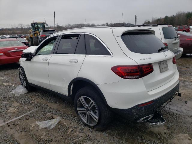 W1N0G8EB4MF877901 - 2021 MERCEDES-BENZ GLC 300 4MATIC WHITE photo 2