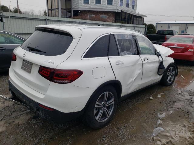 W1N0G8EB4MF877901 - 2021 MERCEDES-BENZ GLC 300 4MATIC WHITE photo 3