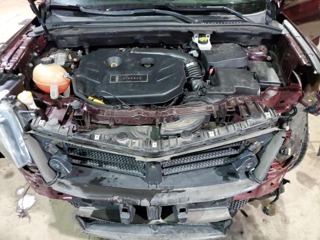 5LMTJ2DH6HUL40241 - 2017 LINCOLN MKC SELECT Բորդո լուսանկար 12
