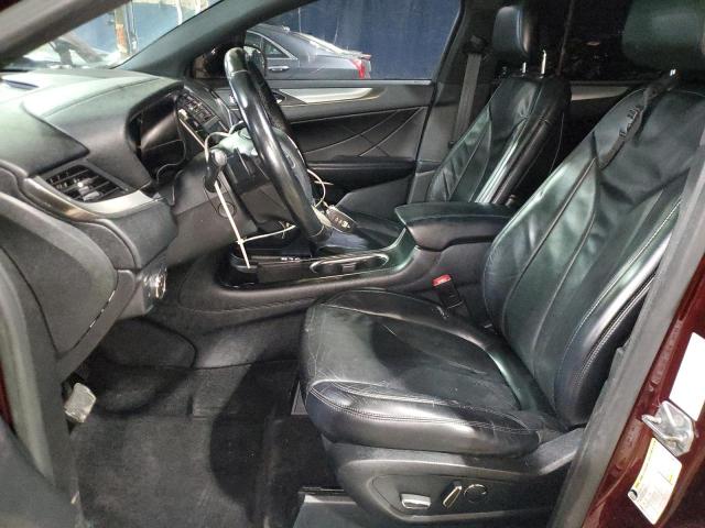 5LMTJ2DH6HUL40241 - 2017 LINCOLN MKC SELECT Բորդո լուսանկար 7