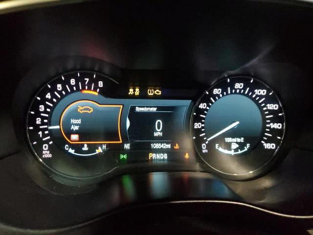 5LMTJ2DH6HUL40241 - 2017 LINCOLN MKC SELECT Բորդո լուսանկար 9