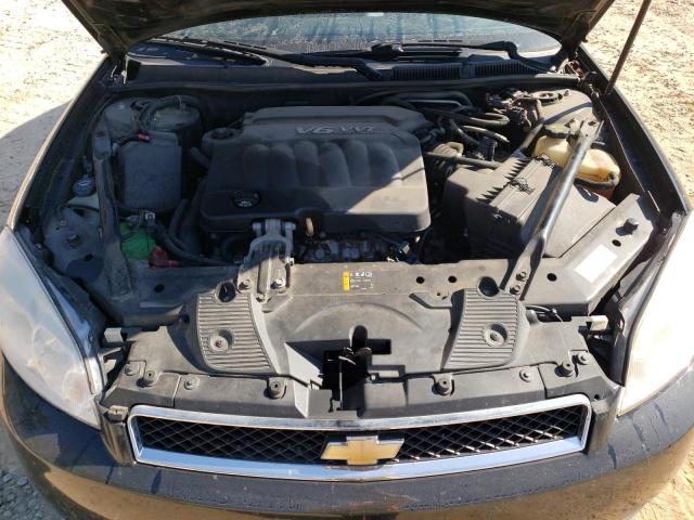 2G1WC5E3XC1243074 - 2012 CHEVROLET IMPALA LTZ BLACK photo 11