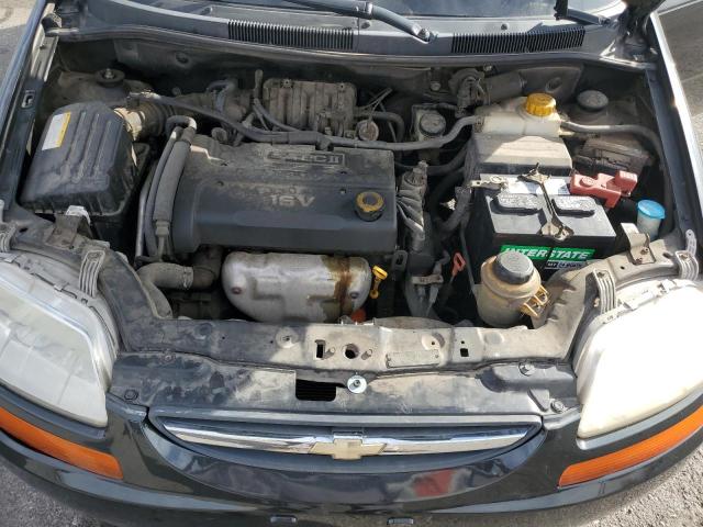 KL1TD66617B706318 - 2007 CHEVROLET AVEO BASE 黑色 照片 11