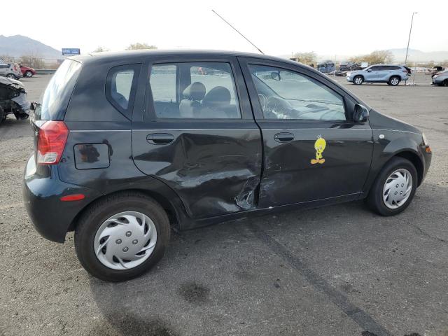 KL1TD66617B706318 - 2007 CHEVROLET AVEO BASE 黑色 照片 3