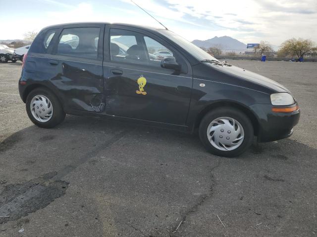 KL1TD66617B706318 - 2007 CHEVROLET AVEO BASE 黑色 照片 4