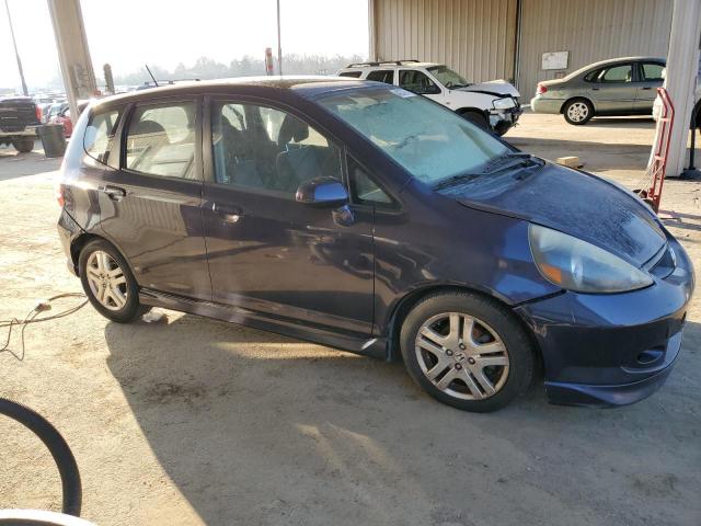 JHMGD38658S069911 - 2008 HONDA FIT SPORT BLACK photo 4