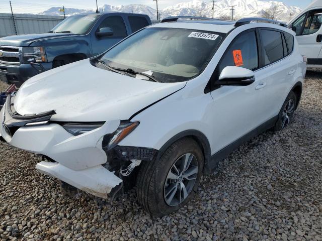 2T3RFREVXJW840203 - 2018 TOYOTA RAV4 ADVENTURE WHITE photo 1