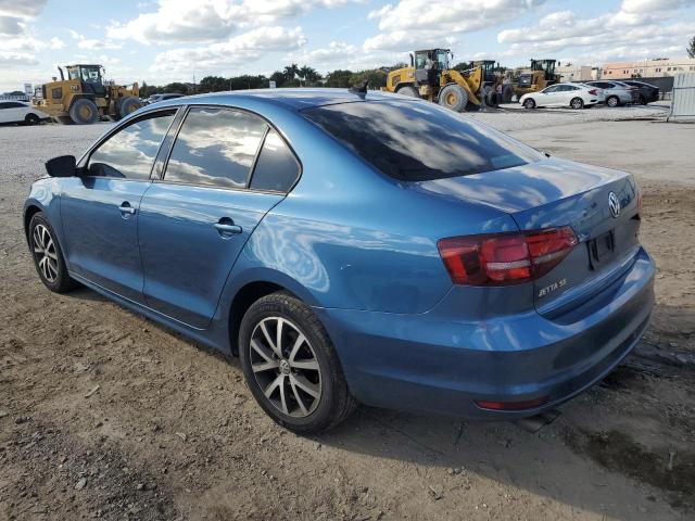 3VWD67AJ3GM323558 - 2016 VOLKSWAGEN JETTA SE BLUE photo 2