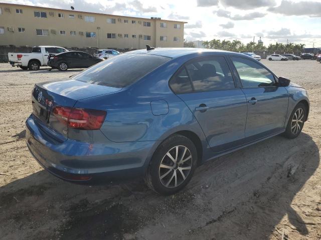 3VWD67AJ3GM323558 - 2016 VOLKSWAGEN JETTA SE BLUE photo 3