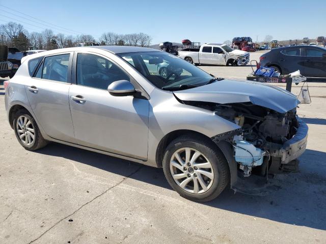 JM1BL1L77D1790170 - 2013 MAZDA 3 I SILVER photo 4